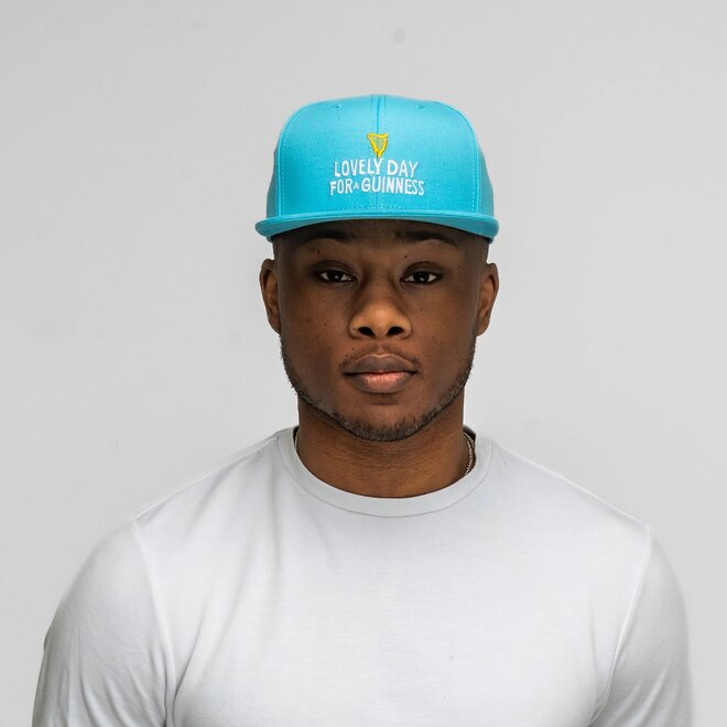 Guinness Blue Flat Brim Baseball Cap