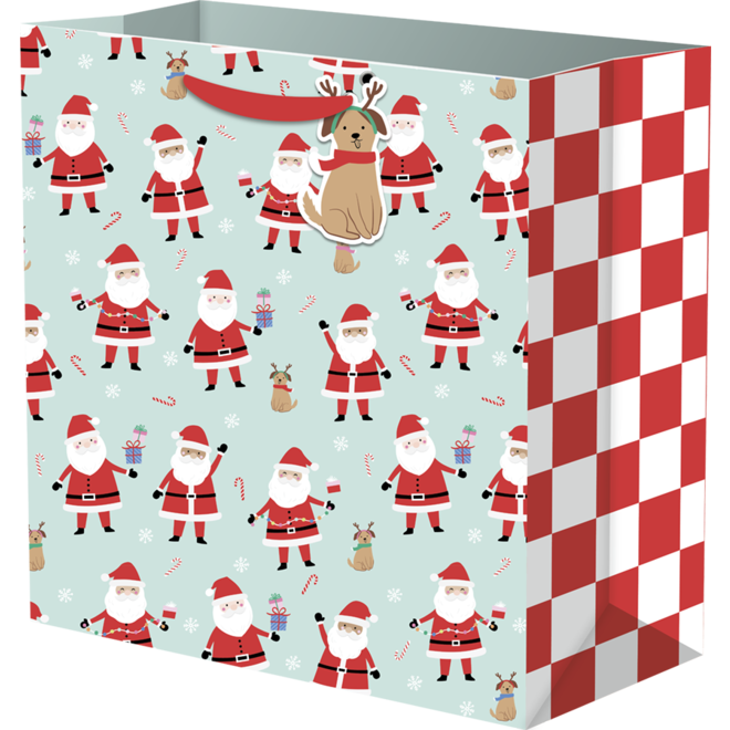 Merry Vibes Santa Jumbo Gift Bag