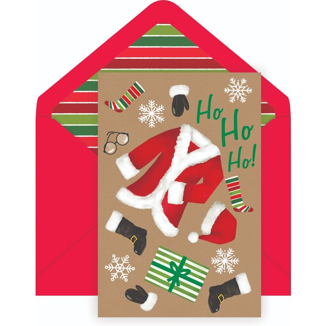 Santa's Wardrobe Boxed Christmas Cards
