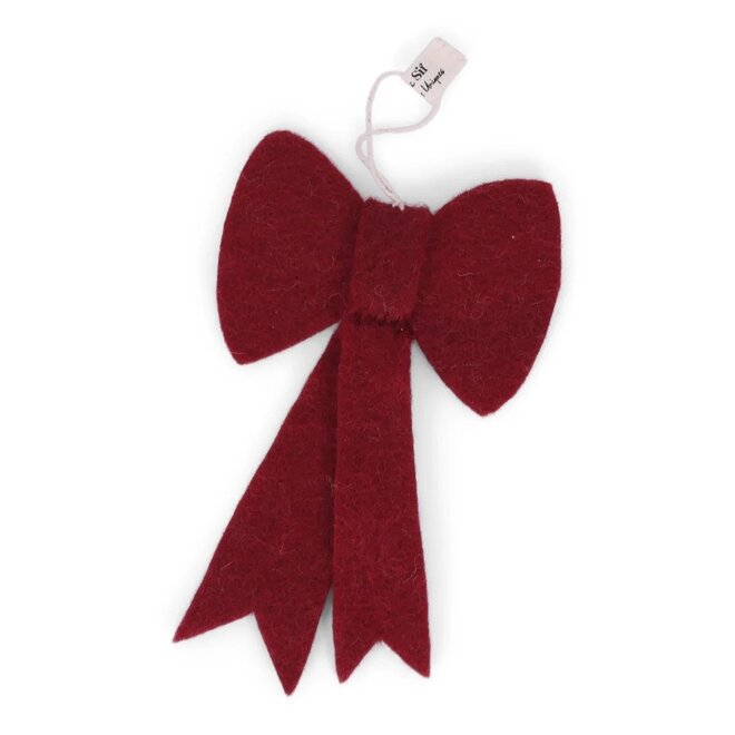 Red Bow Ornament