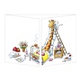 Giraffe Get Well Soon Card