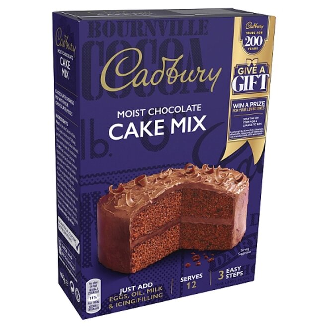 Cadbury Chocolate Cake Mix 400g