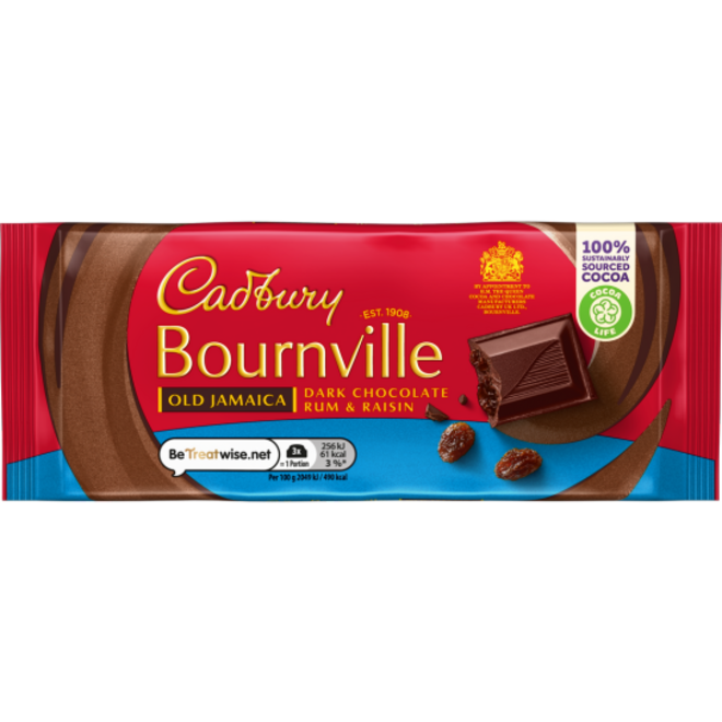 Cadbury Bournville Old Jamaica Bar