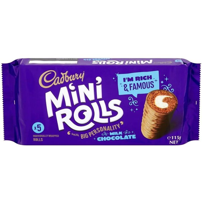 Cadbury Mini Rolls Milk Chocolate