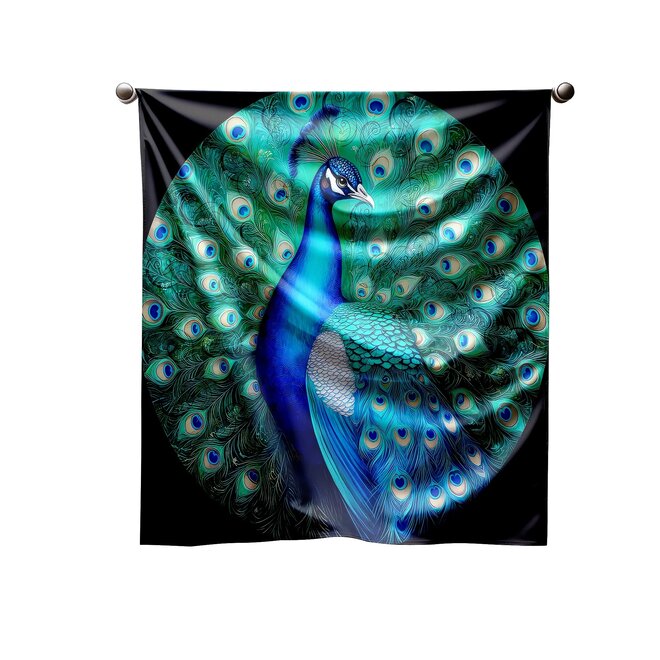 Peacock Silk Heritage Collection Scarf