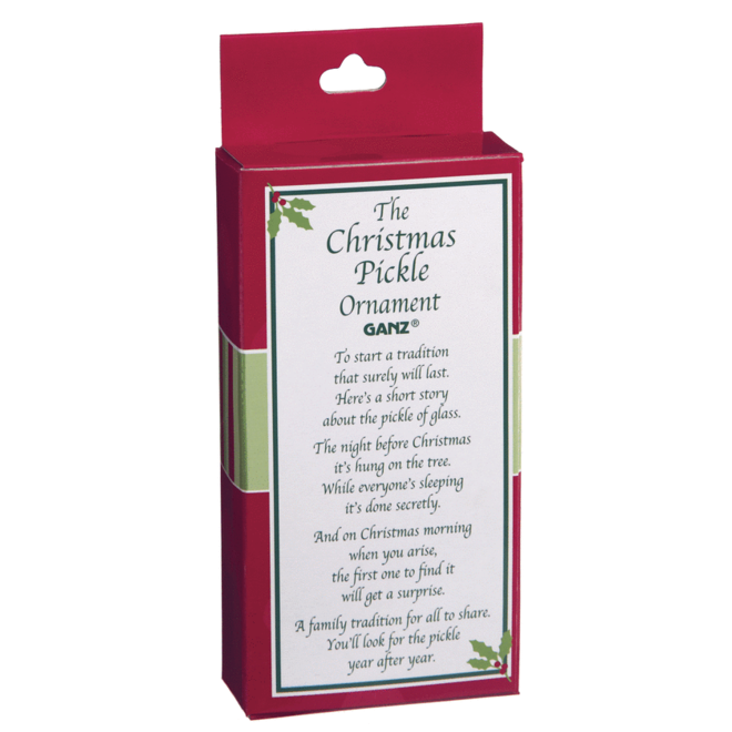 The Christmas Pickle Ornament