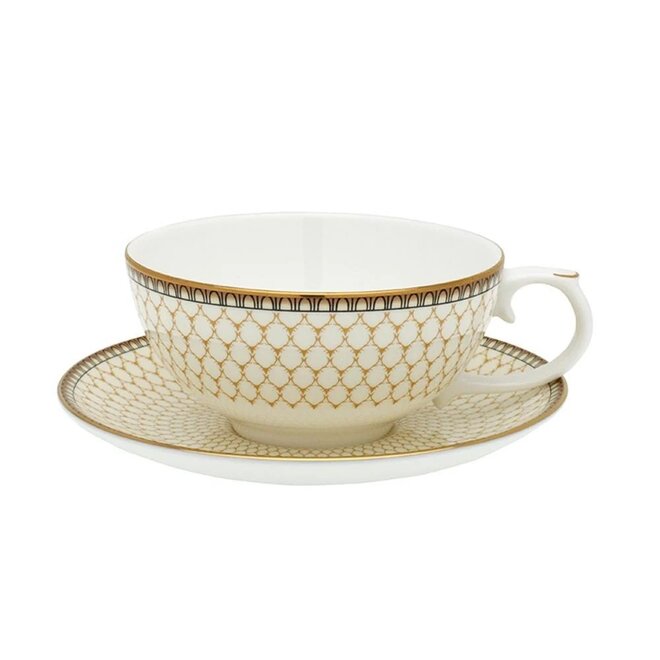 Antler Trellis Ivory Tea For One