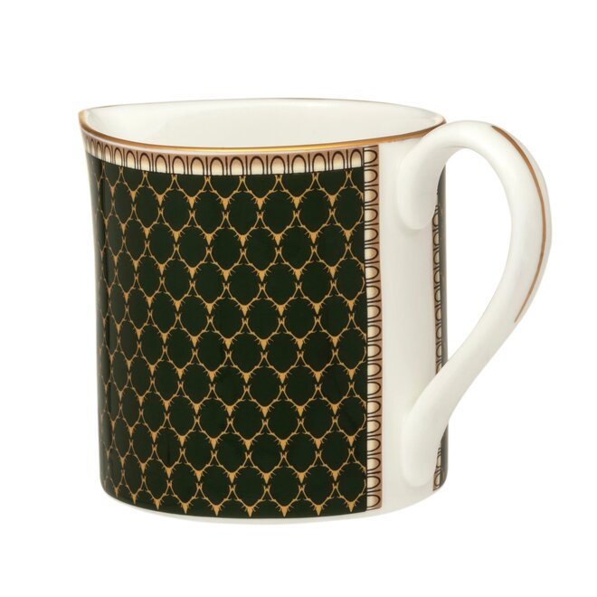 Antler Trellis Dark Green Creamer