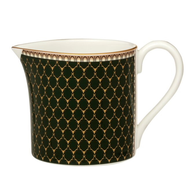 Antler Trellis Dark Green Creamer