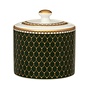 Antler Trellis Dark Green Sugar Bowl