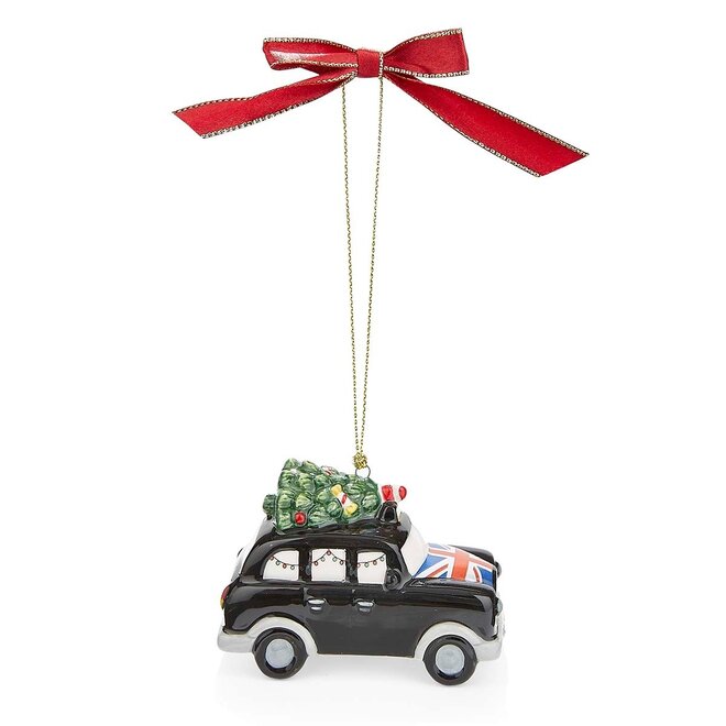 British Taxi Ornament