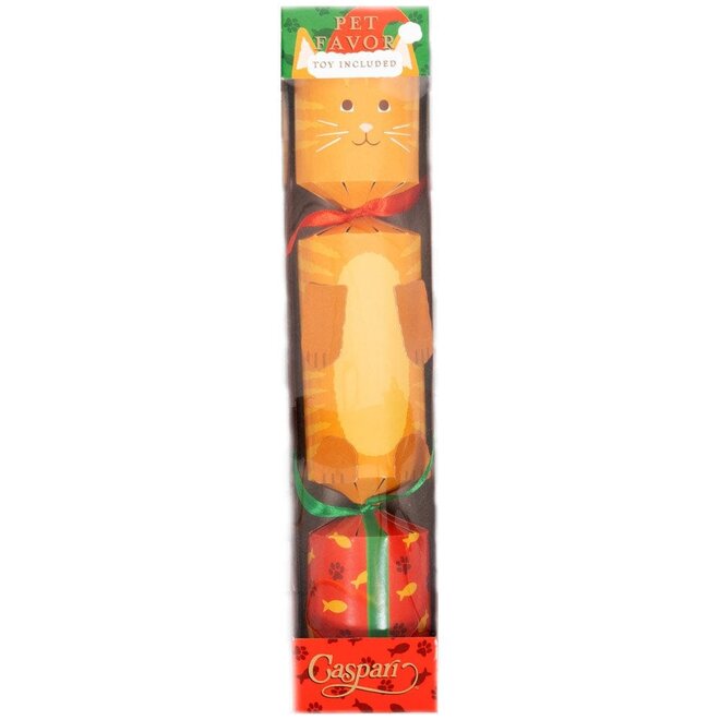 Santa Hat Cat Pet Christmas Cracker