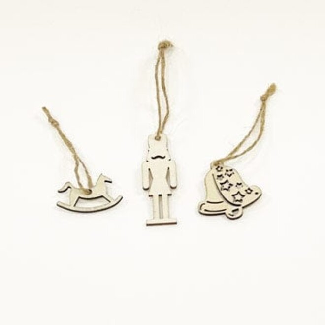 Painted Nutcrackers Mini Christmas Crackers (Box of 12)