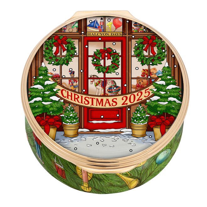 2025 Annual Christmas Enamel Box 'The Wonder of Christmas'