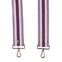 Purple Woven Stripe Strap