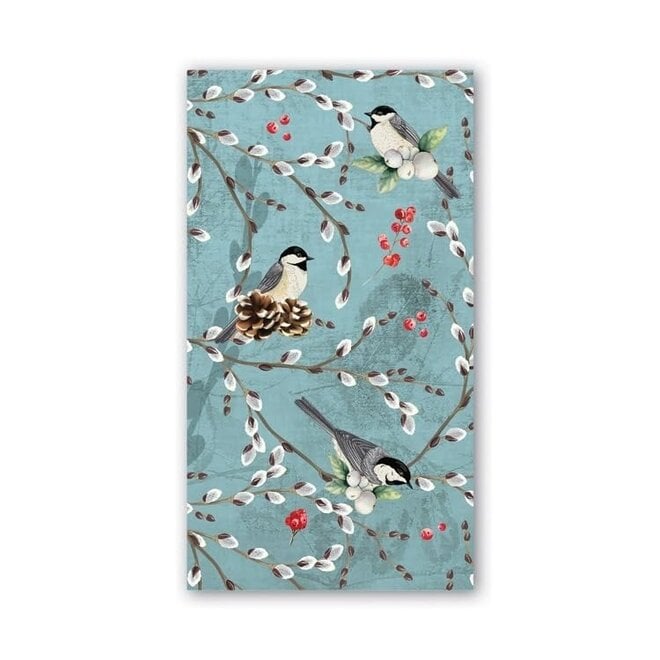 Michel Winterberry & Balsam Paper Hostess Napkins