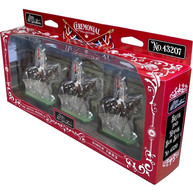 Mounted Blues & Royals Trooper Figurine Set