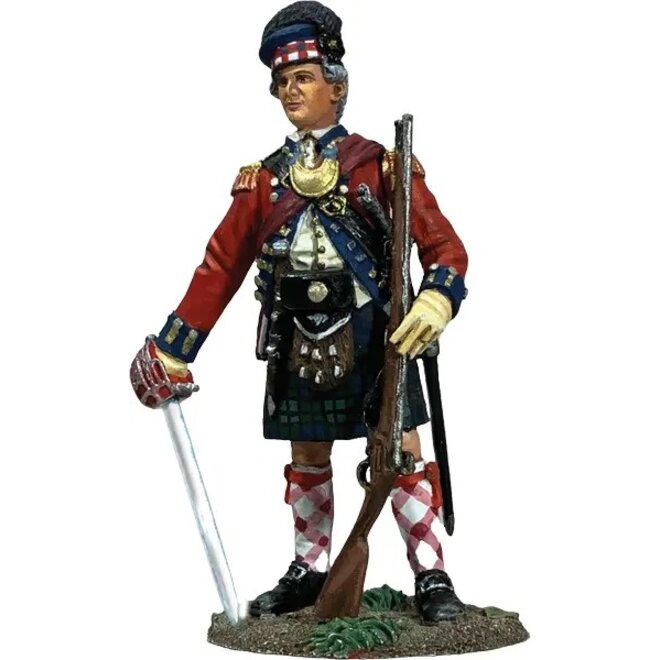 Art of War: 84th Regiment Officer, Royal Highland Emigrants, 1777 Figurine