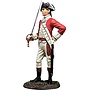 British 43rd Regiment of Foot Company Officer, Standing, 1780 Figurine