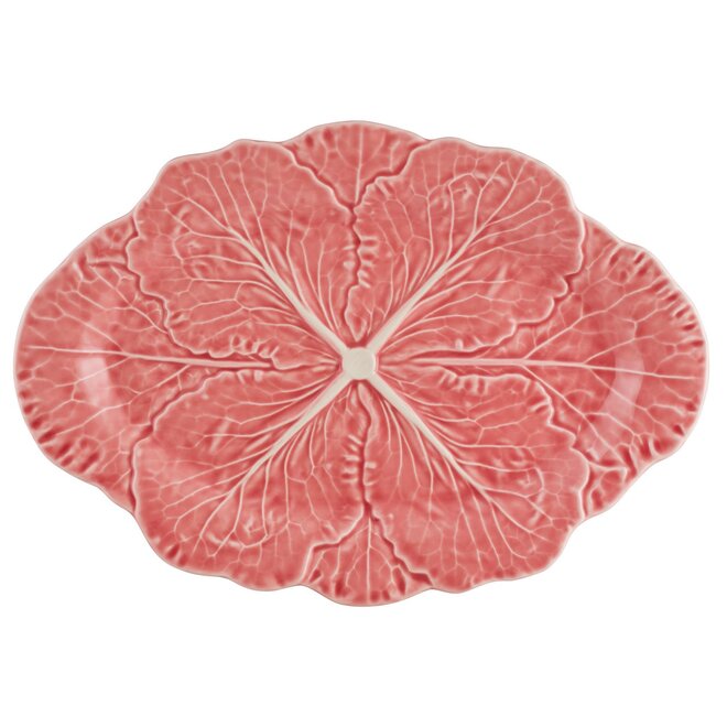 Pink Cabbage Small Oval Platter