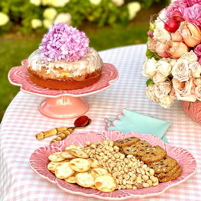 Pink Cabbage Small Oval Platter