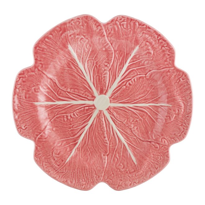 Pink Cabbage Charger Plate