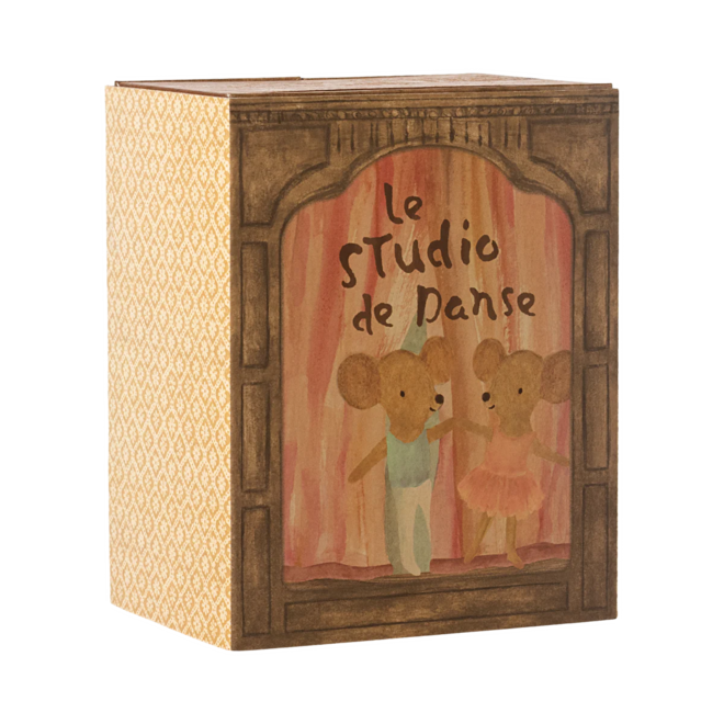 Ballet Mice in Dance Studio, Little Sister and Brother