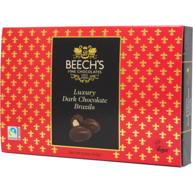 Beech's Dark Chocolate Brazils 145g