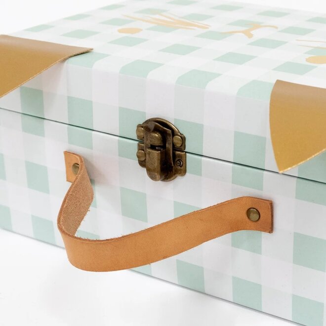 Cat Suitcase Wooden Advent Calendar