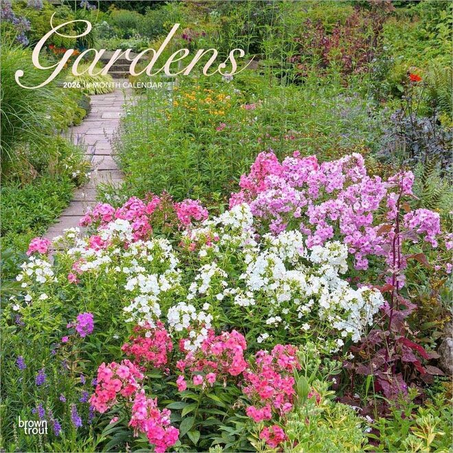 Gardens 2026 Wall Calendar