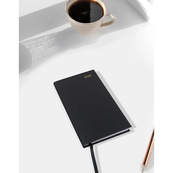 Principal Compact Week to View Planner 2026, Black