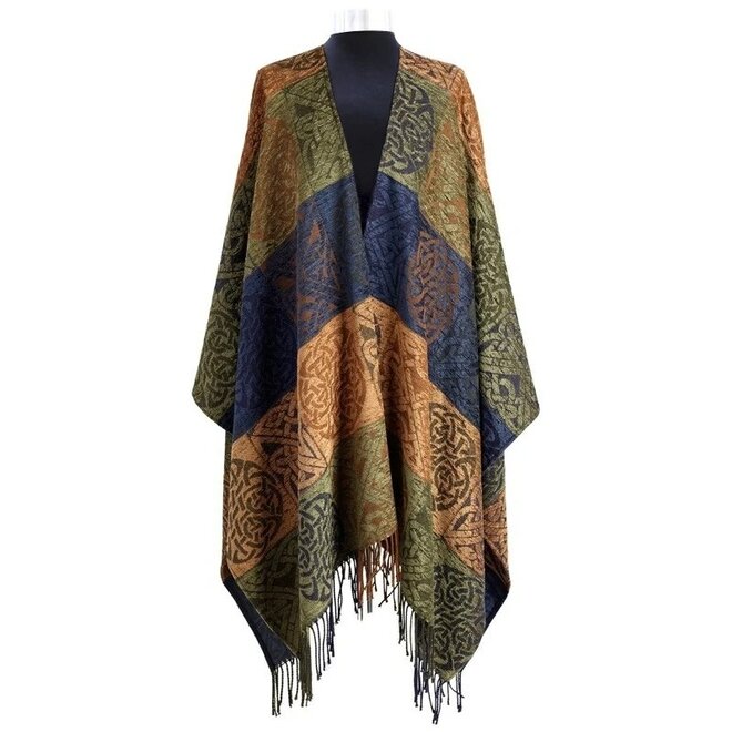 Calzeat of Scotland Celtic Knot Clansman Ruana