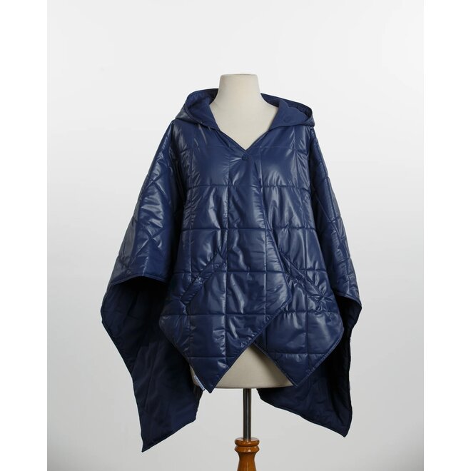 Puffer Rain Jacket (Navy)