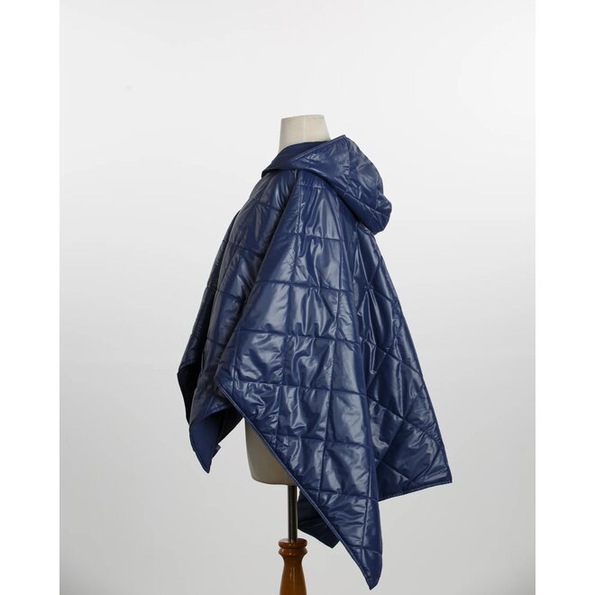 Puffer Rain Jacket (Navy)