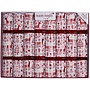 Red Reindeer Shiny Christmas Crackers (Box of 8)