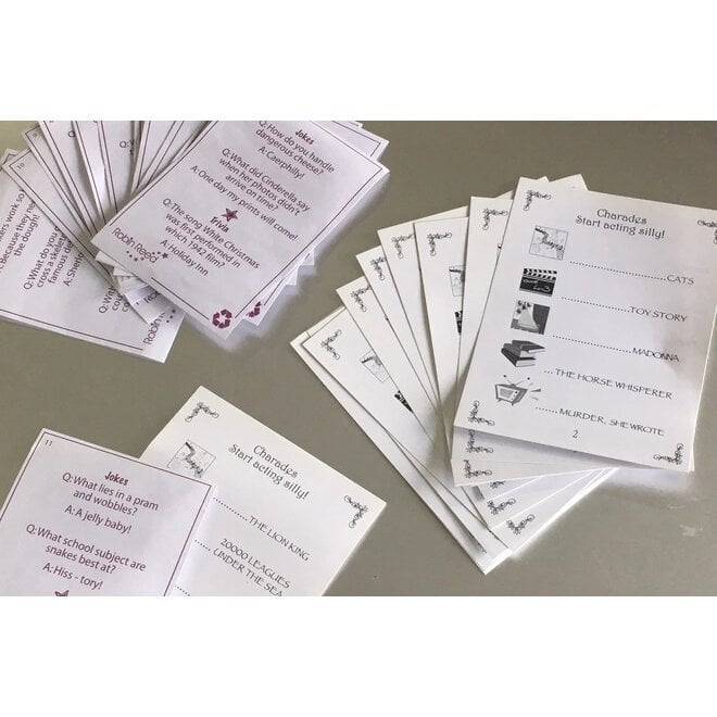 Red and Green Bon Bon Mini Christmas Crackers (Box of 8)