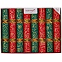 Red & Green Bon Bon Mini Christmas Crackers (Box of 8)