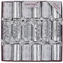 Silver Ice Christmas Crackers (Box of 6)