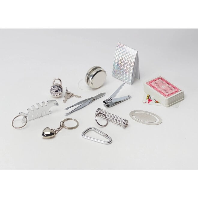 Silver Ice Christmas Crackers (Box of 6)