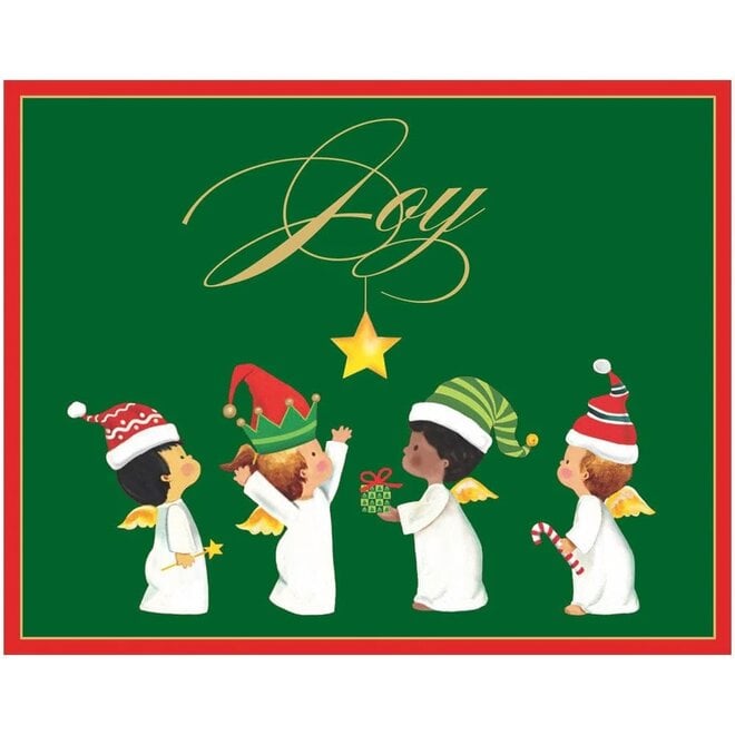 Joyous Baby Angels Boxed Christmas Cards