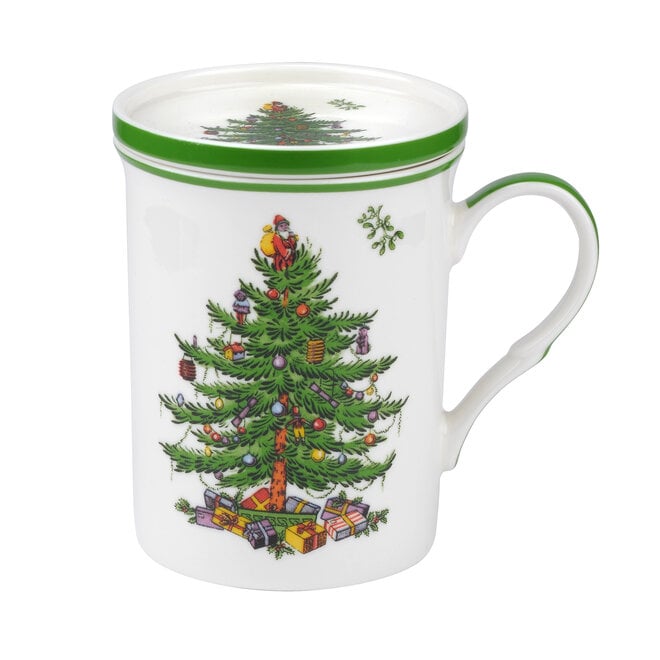 Christmas Tree Mug & Coaster Set