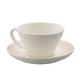 Belleek Living Ripple Teacup & Saucer