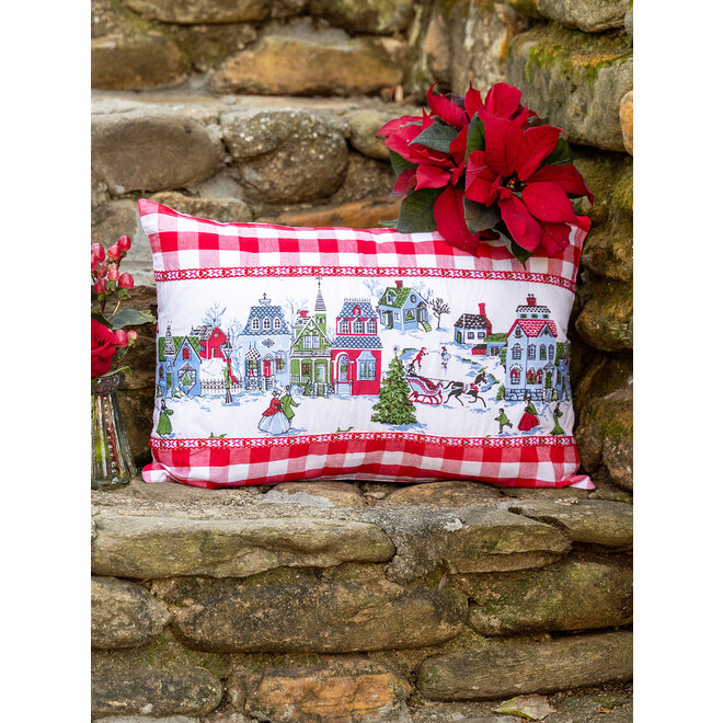 Victorian Christmas Cushion