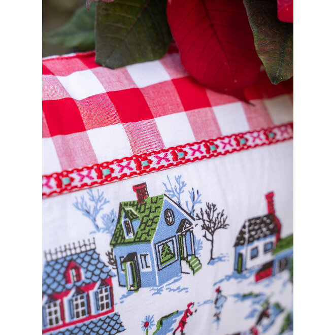 Victorian Christmas Cushion