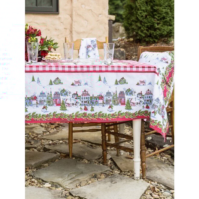 Victorian Christmas 60" x 108" Tablecloth