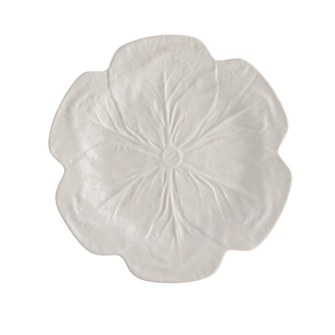Beige Cabbage Dinner Plate