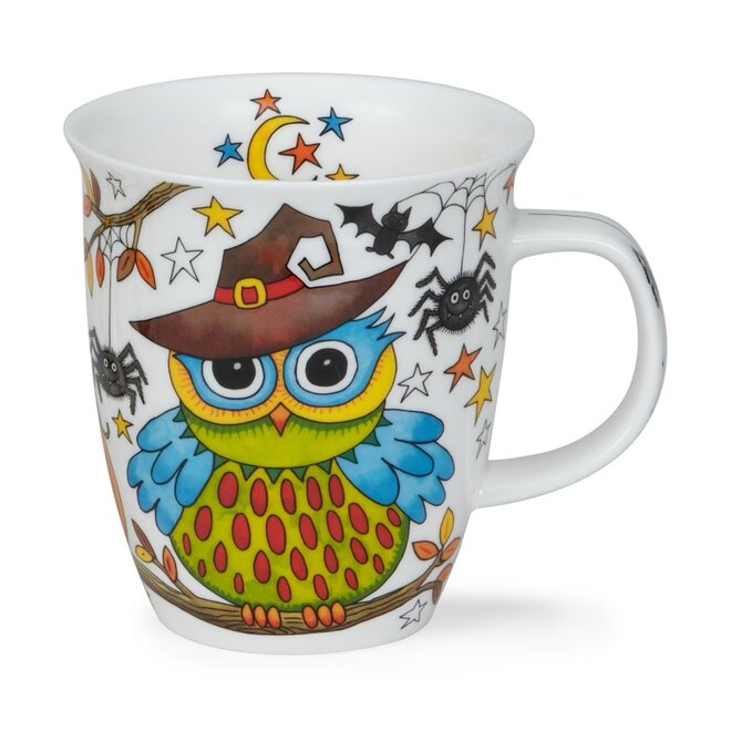 Nevis Spooky Wooky Owl Mug