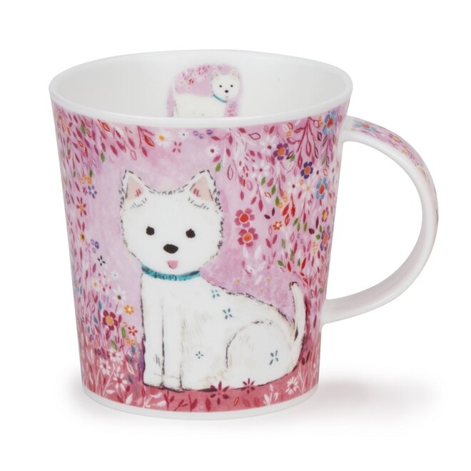 Lomond Pretty in Pink Dog Mug