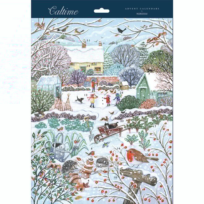 Winter Scene Advent Calendar