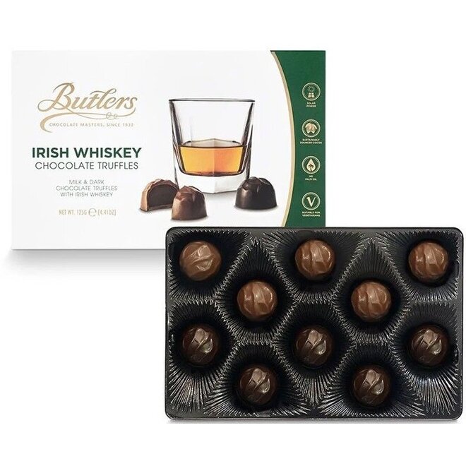 Irish Whiskey Milk & Dark Chocolate Truffle Selection Box